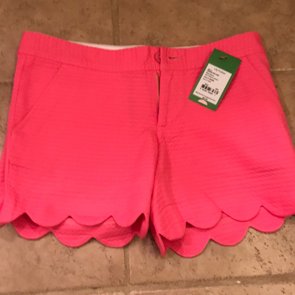 Discontinued Lilly 000 Pink Buttercup short NWT